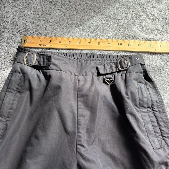 Vintage Obermeyer Sport Womens Ski Pants Black Snowboard Full Zip Legs 18307 - Picture 12 of 16